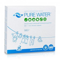 Порошок стиральный, Pure Water (Пюэ Вотер) 300 г концентрат