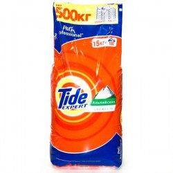 Порошок стиральный, Tide (Тайд) 15 кг Эксперт Альпийская свежесть