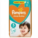 Подгузники, Pampers (Памперс) 11-16 кг №74 слип энд плей джуниор