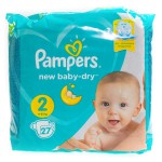 Подгузники, Pampers (Памперс) 4-8 кг №27 Нью беби драй мини