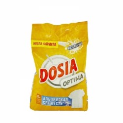 Порошок стиральный, Dosia (Дося) 6 кг Оптима альпийская свежесть для машинной и ручной стирки