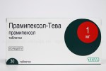 Прамипексол-Тева, табл. 1 мг №30