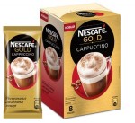 Кофе, Nescafe (Нескафе) 17 г №8 Голд каппучино