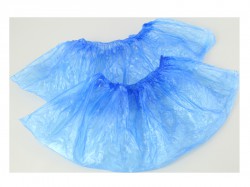 Бахилы полиэтиленовые стандарт с одинарной резинкой пара 10 шт. 20 мкм